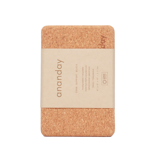 Cork Yoga Block