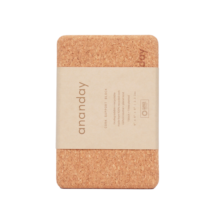 Cork Yoga Block