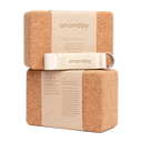 Yoga Block + Strap Set