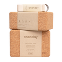 Yoga Block + Strap Set