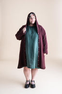 Atlas Cardigan in Wine