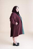 Atlas Cardigan in Wine