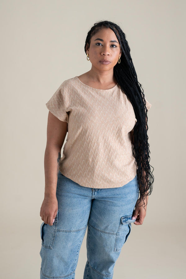 Foxfibre® Saturday Tee in Flicker