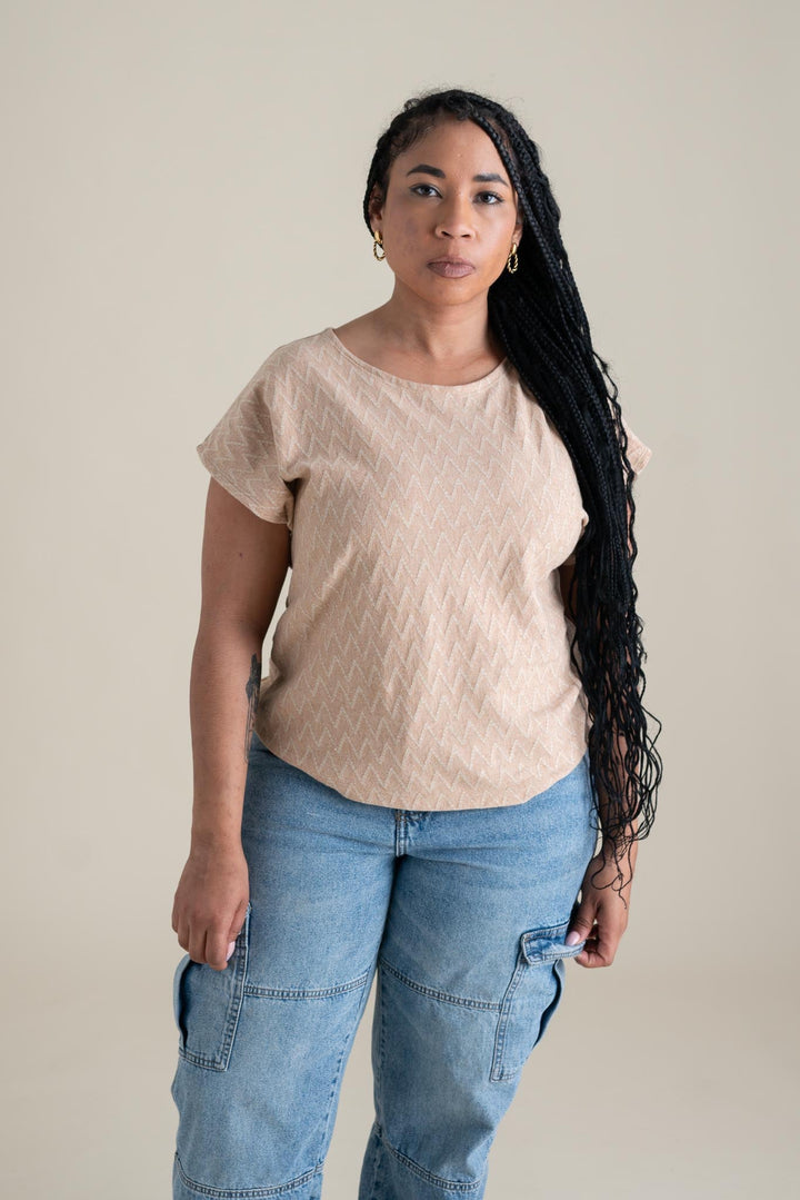 Foxfibre® Saturday Tee in Flicker