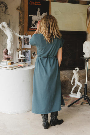Cairo Dress (Updated) in Aegean