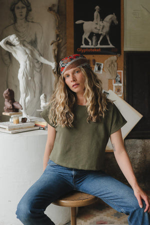 Saturday Tee (Updated) in Patina