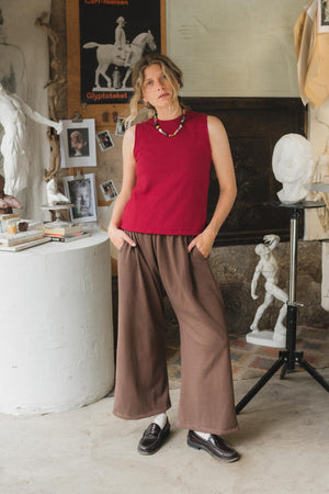 Weekend Pants (Updated) in Umber