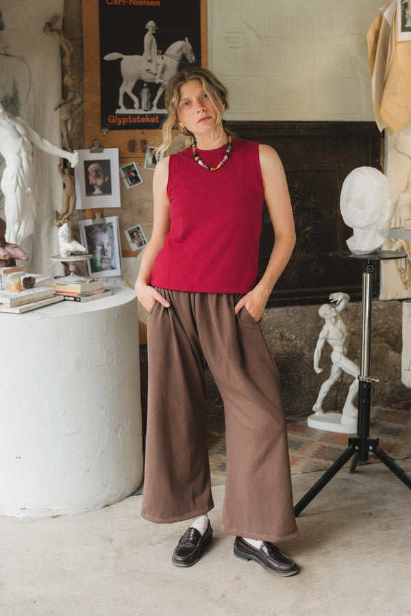 Weekend Pants (Updated) in Umber