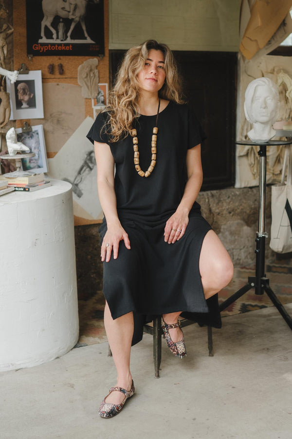 Cairo Dress in Graphite