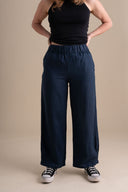 Crescent Moon Pants (Updated) in Navy
