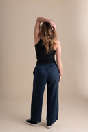 Crescent Moon Pants (Updated) in Navy