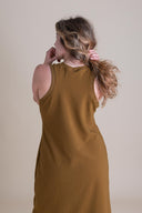 Serena Dress in Almond