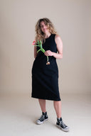 Serena Dress in Licorice