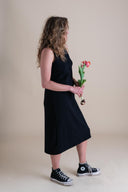 Serena Dress in Licorice