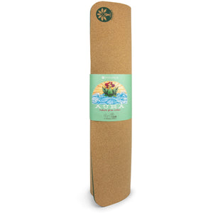 Awaken and Transform Aura Cork Yoga Mat