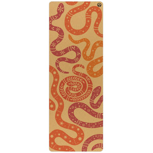 Awaken and Transform Unity Pro Cork Yoga Mat