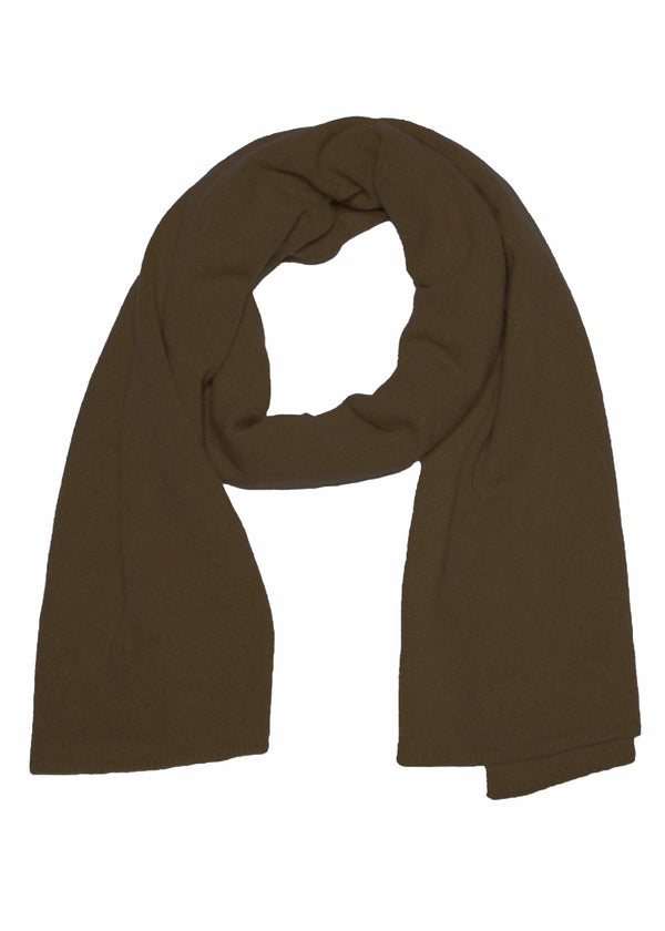 Bedford Recycled Cashmere Wrap Scarf - Cocoa