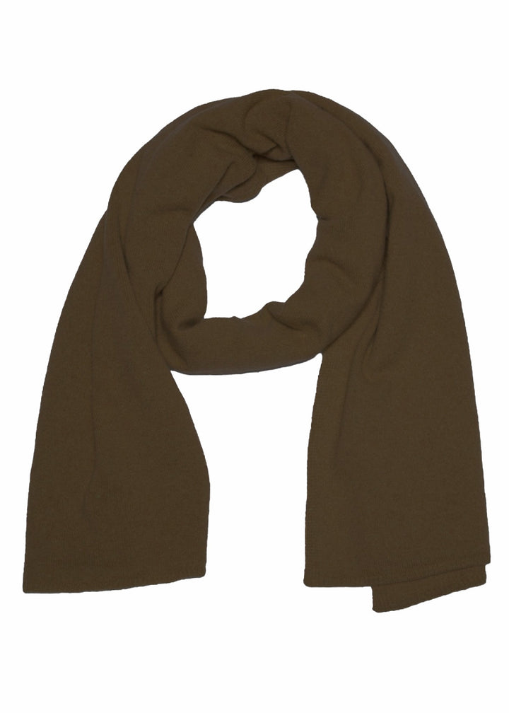 Bedford Recycled Cashmere Wrap Scarf - Cocoa