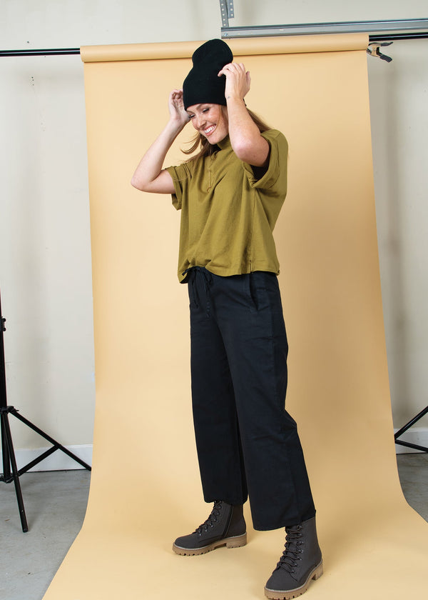 Shore Pant - Black Twill