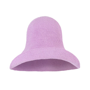 BLOOM Crochet Sun Hat In Lilac Purple