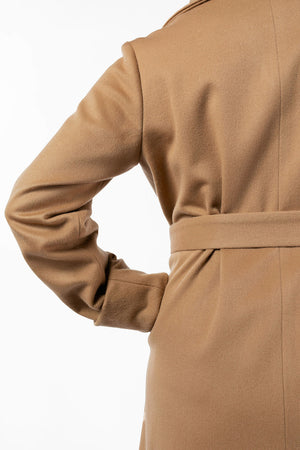 The Southport Wool Coat - Camel