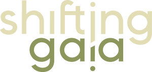 Shifting Gaia logo representing sustainability and conscious living
