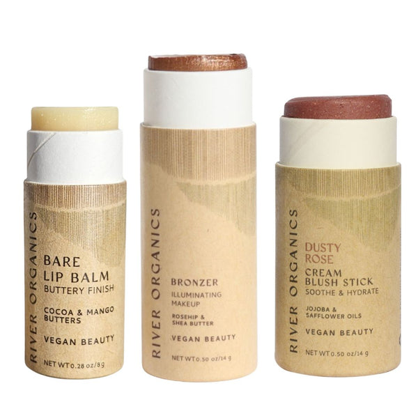 Lip + Highlighter + Blush Set