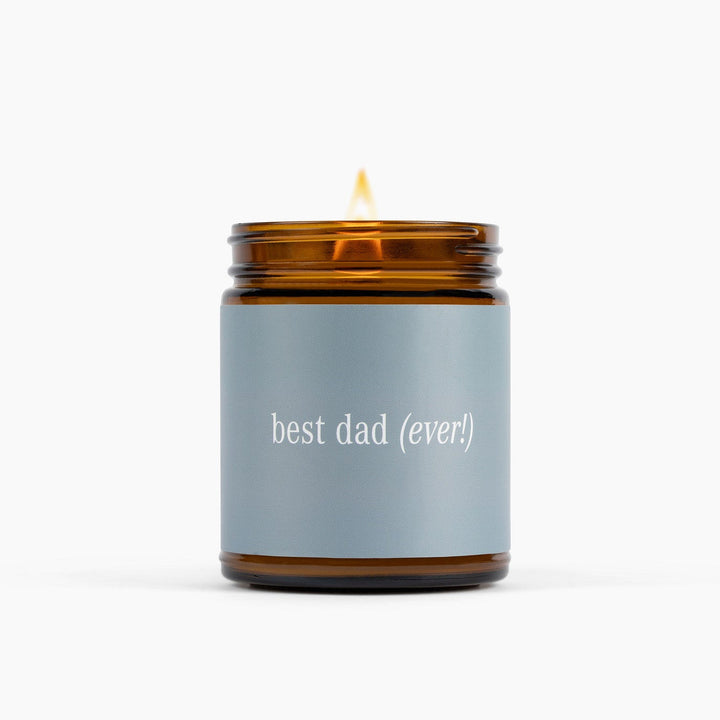 Best Dad Ever Jar Candle