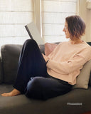 Vivian Wide Legs Pants - Black