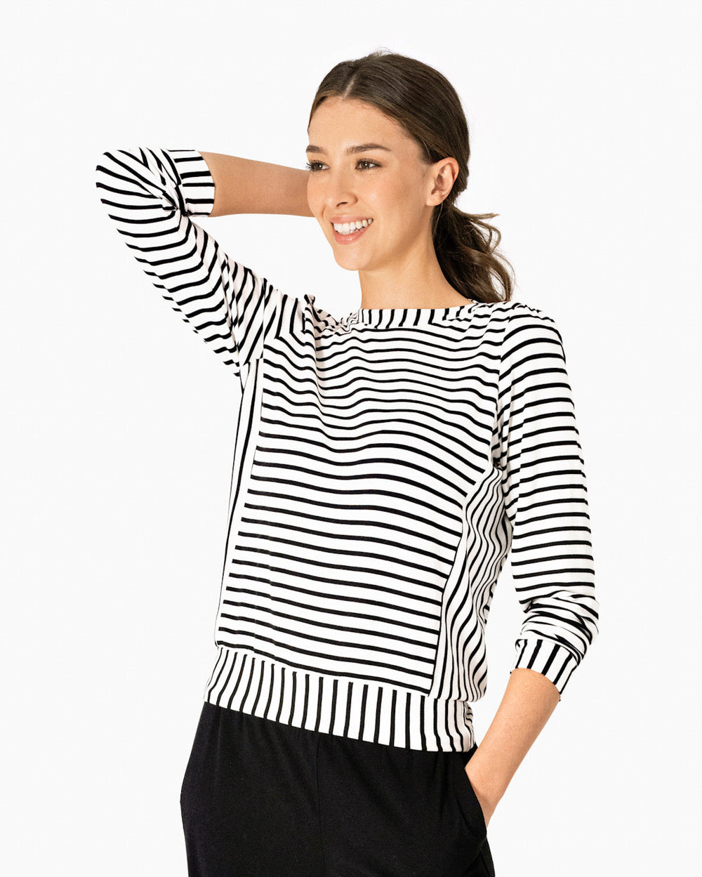 Arva Stripe Sweatshirt