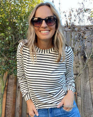 Arva Stripe Sweatshirt