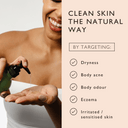 Natural Hand + Body Wash with Lemongrass - Travel Size