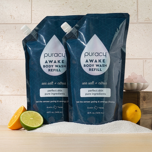 Puracy Natural Body Wash - Acidified, PH Balanced