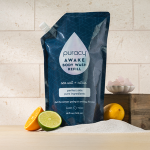 Puracy Natural Body Wash - Acidified, PH Balanced