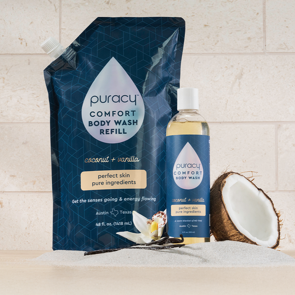 Puracy Natural Body Wash - Acidified, PH Balanced