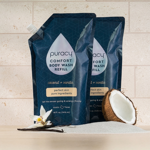 Puracy Natural Body Wash - Acidified, PH Balanced