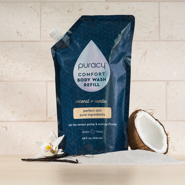Puracy Natural Body Wash - Acidified, PH Balanced