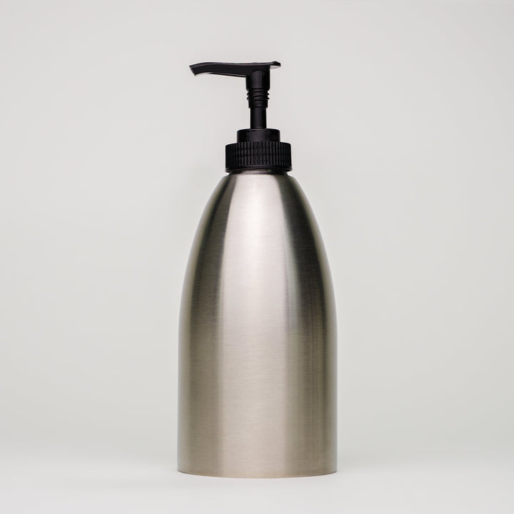 Stainless Steel Keeper Bottle | 16 oz | with Black Pump