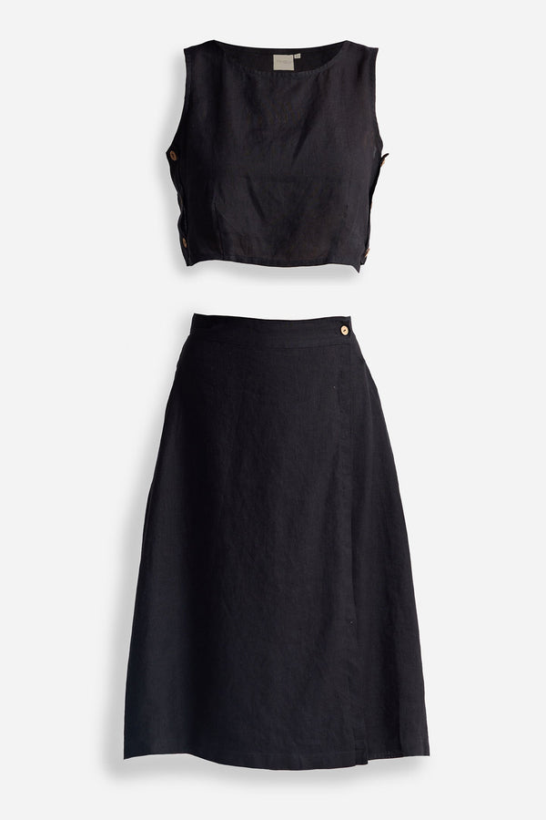 Breezy Summer Set in Black