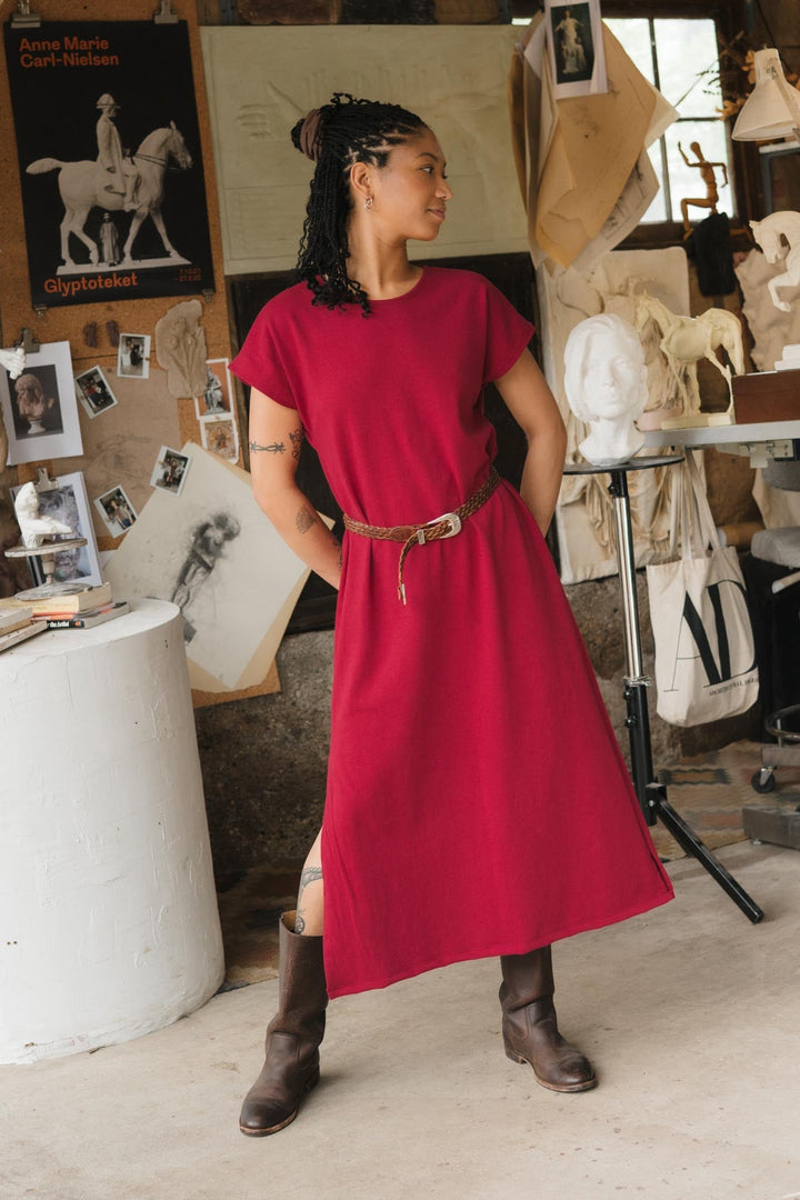 Cairo Dress (Updated) in Madder