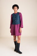 Garden Dress in Orchid