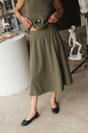 Muse Skirt in Patina