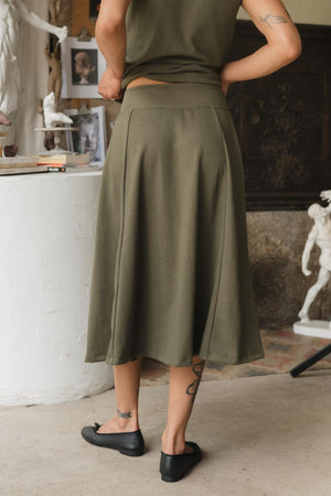 Muse Skirt in Patina
