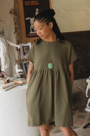 Porch Dress (Updated) in Patina