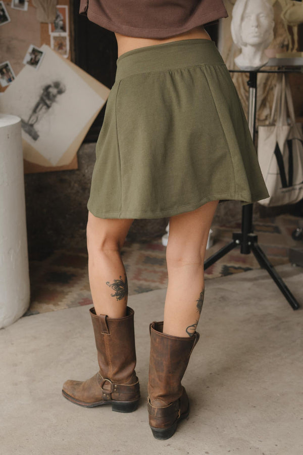 Siren Skirt in Patina