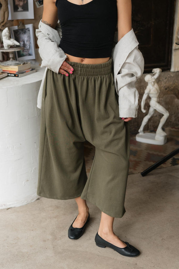 Weekend Pants (Updated) in Patina