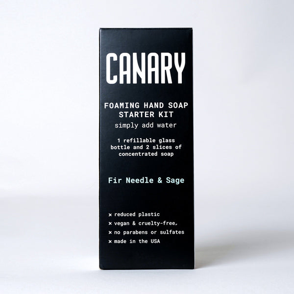 Hand Soap Starter Kit - Bottle & 2 Soap Slices