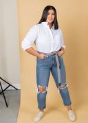 Good Boyfriend Shirt - Classic White