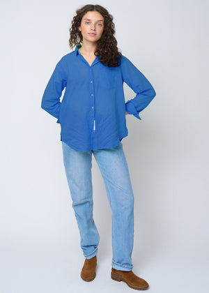 Good Boyfriend Shirt - Cobalt