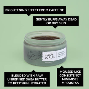 Coffee Body Scrub with Lemongrass